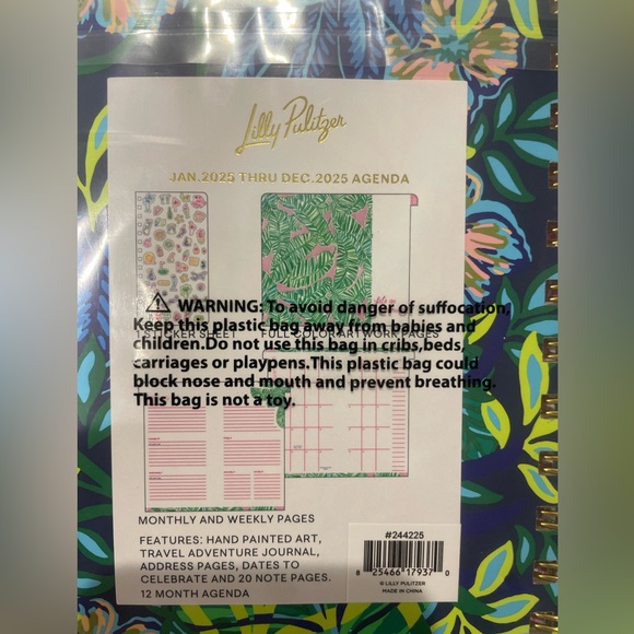 Lily Pulitzer 2025 Planner - Picture 2 of 2
